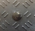 プラスチック杭使用例 BANBAN Wボード 固定 プラスチック杭使用例