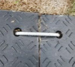 U字アンカー使用例 BANBAN Wボード 固定 U字アンカー使用例