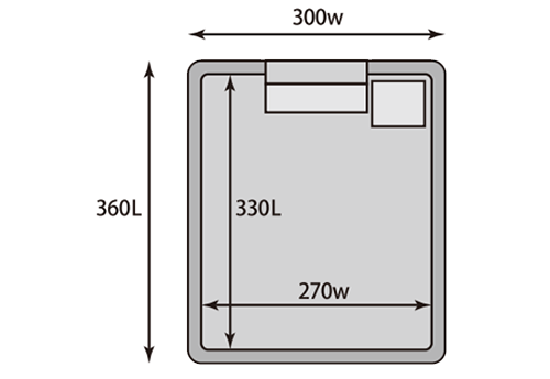 アウトリガープレートサイズ アウトリガープレート サイズ